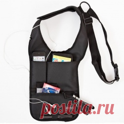 Сумка подмышку для скрытого ношения под одеждой.