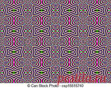 Drawing of Seamless geometric pattern - Digital computer graphic csp15515740 -  Search Clip Art Illustrations and EPS Vector Graphics Images