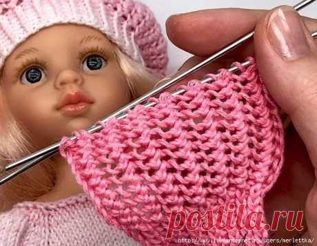 Ажурный узор Сеточка
