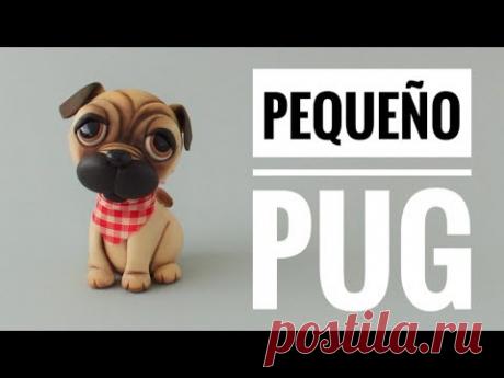 Cómo Hacer Un Perrito Pug | Mis Mejores Ideas | Pasta Flexible