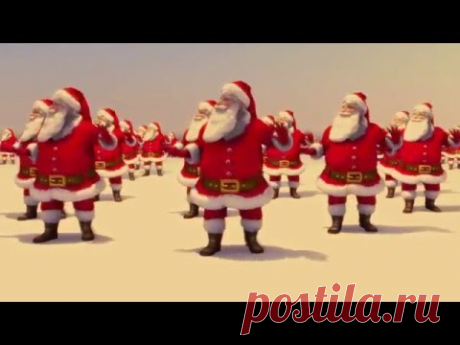 Santa Claus Dancing "Jingle Bell Rock" (Brenda Lee 1958) Topaz 2015