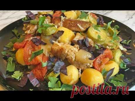 ПОЛНОЦЕННЫЙ ОБЕД БЕЗ ЗАМОРОЧЕК ОЧЕНЬ СЫТНО И ВКУСНО / TASTY DINNER