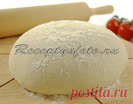 Рецепт теста для пиццы