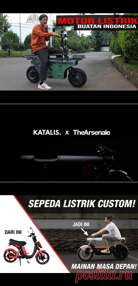 (8537) Scooter Listrik SPACEBAR | Katalis x Kamengski - YouTube
