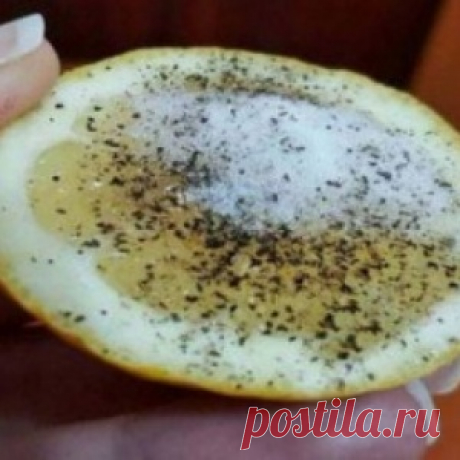 Лимон, соль и перец лучше чем любые лекарства!