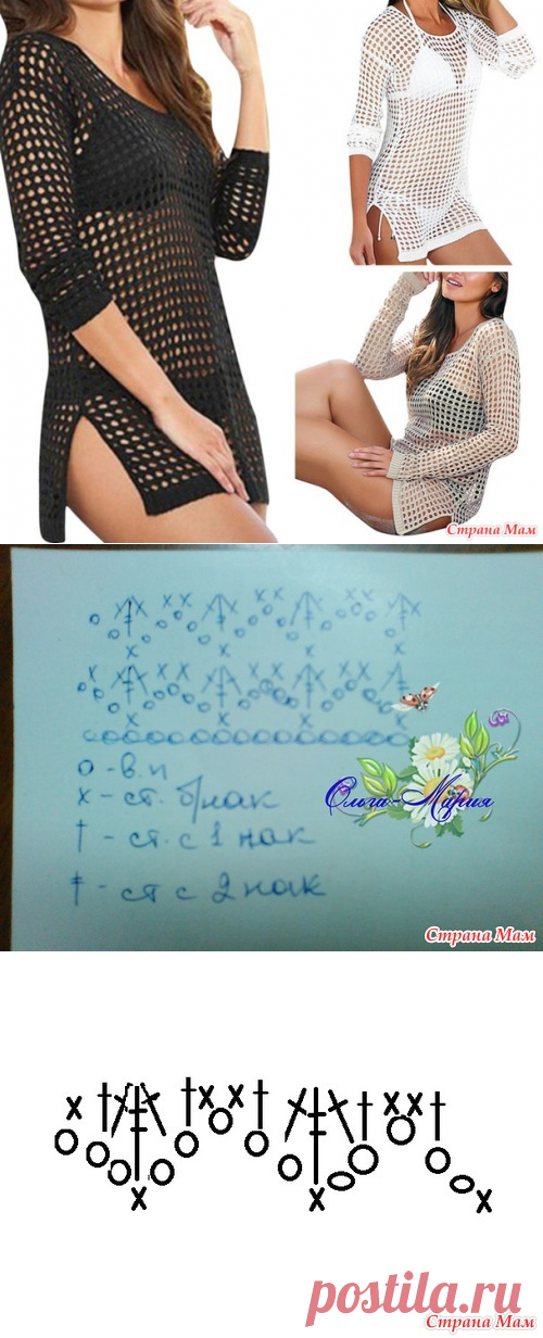 Ищу схему для пляжной туники - Страна Мам