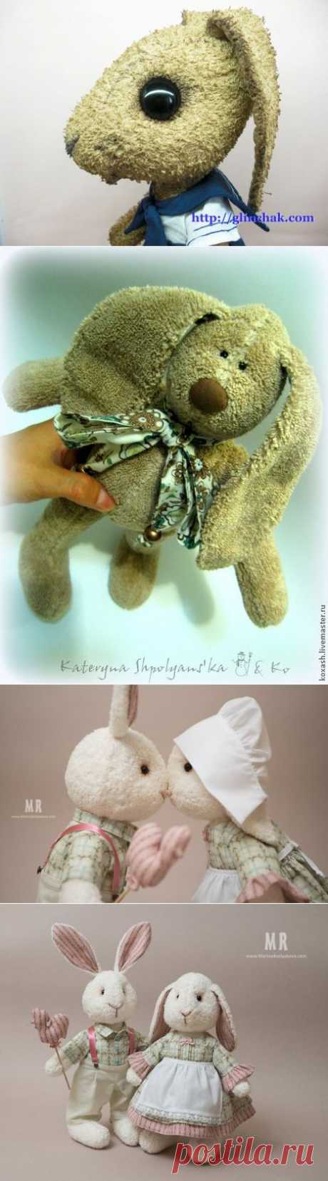 махровые игрушки