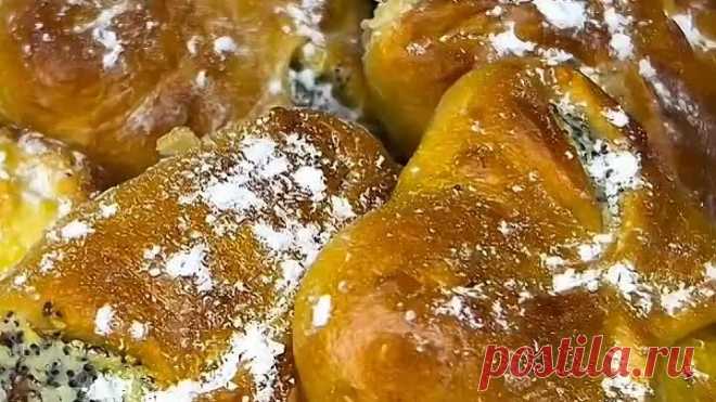 Нежная вкуснятина из творога за 15 минут! Творожные конвертики с маком ☺ (2)
