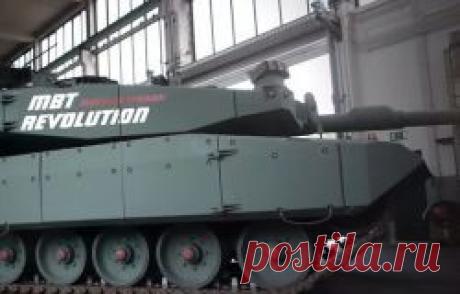 В Германии решили развивать концепцию танка MBT Revolution, чтобы &quot;догнать и перегнать&quot; российский танк Т-14 &quot;Армата&quot;