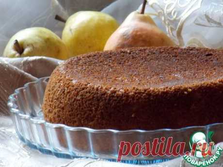 Творожный манник с грушами в мультиварке - кулинарный рецепт