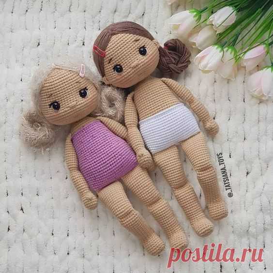ВЯЗАНЫЕ КУКЛЫ 🍀 МК on Instagram: 