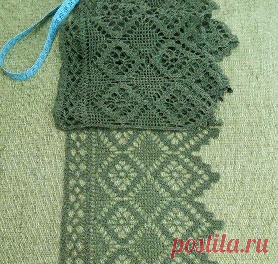 Кайма, отделка, обвязка - вязание крючком + СХЕМЫ! | Рукодельная Лавка Ольги Суховой | Дзен