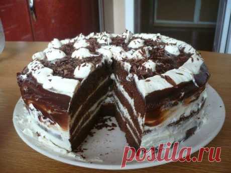 шеф-повар Одноклассники: Шоколадно-творожный торт
