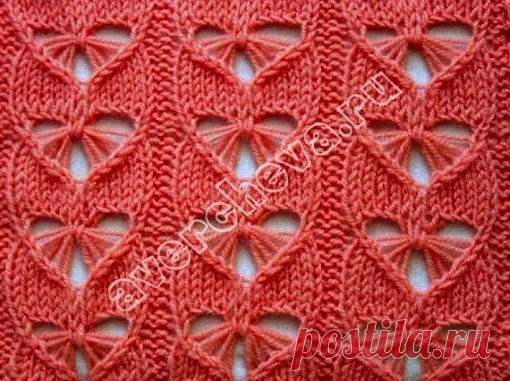 Бантики - узор в копилку рукодельнице
#узор #рукоделие #хобби #творчество #своими_руками #вяжем