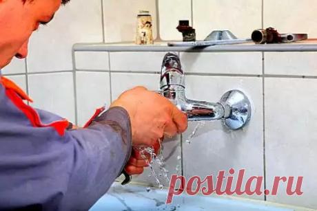 Устранение протечки воды - Мелкий ремонт