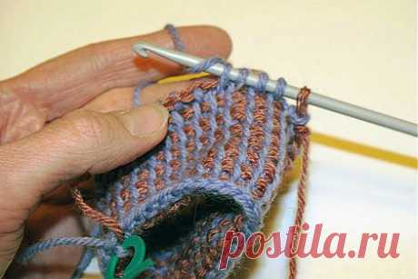 Просто жизнь... - Тунисское вязание по кругу