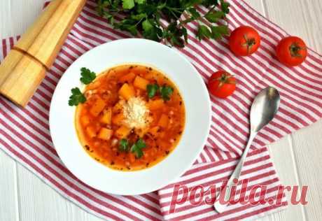 ​Суп с фасолью и тыквой — Sloosh – кулинарные рецепты