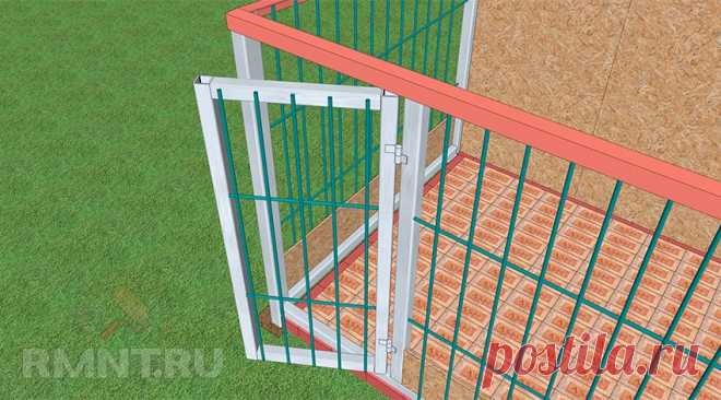 Уличный вольер для собаки своими руками: материалы, размеры, схемы RMNT.RU