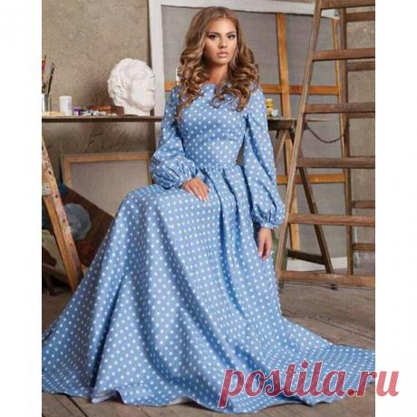 длинное платье в горошек - Поиск в Google