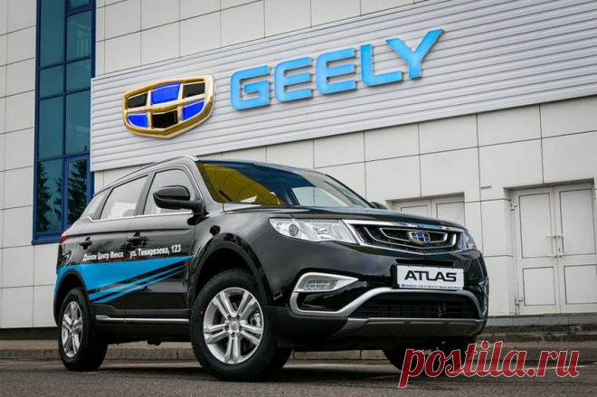 Кроссовер Geely Atlas 2018 - цена, фото, технические характеристики, авто новинки 2017-2018 года