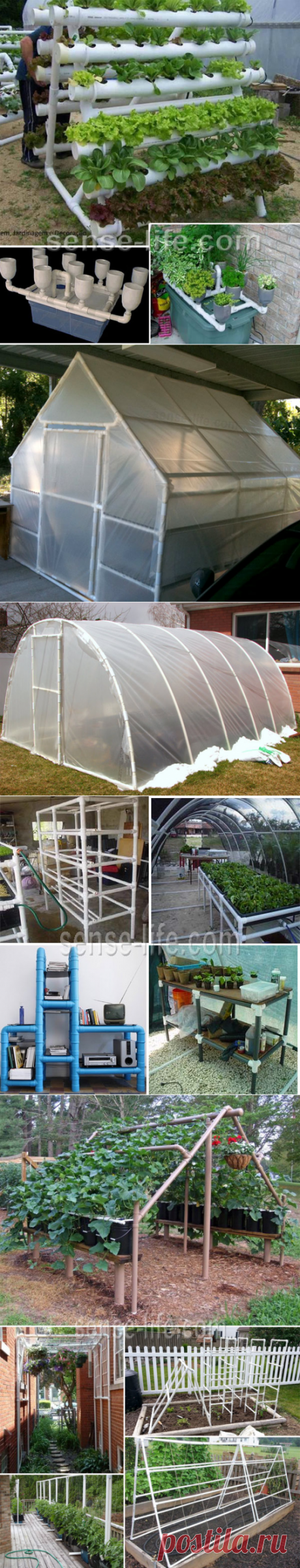 Какие поделки можно изготовить из пластиковых труб своими руками