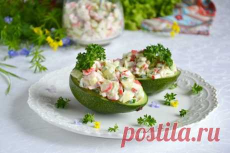 ТОП 5+ САЛАТОВ С АВОКАДО 🥑 СПЛОШНОЙ ВОСТОРГ! | Простые и вкусные рецепты от 1000.menu на Яндекс Дзен | Яндекс Дзен