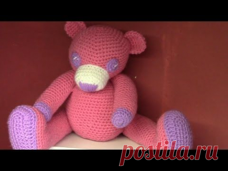 Haken - tutorial: knuffelbeer