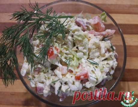 Салат из савойской капусты "Краковский" – кулинарный рецепт