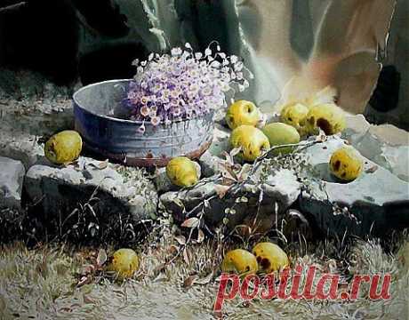 (+1) тема - Современные художники. Акварелист Шин Чен Сик (Shin Jong Sik) . | Искусство