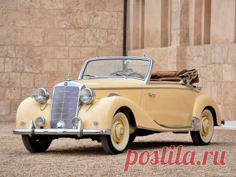 Mercedes-Benz 170S Cabriolent A (w136) 1949-51г