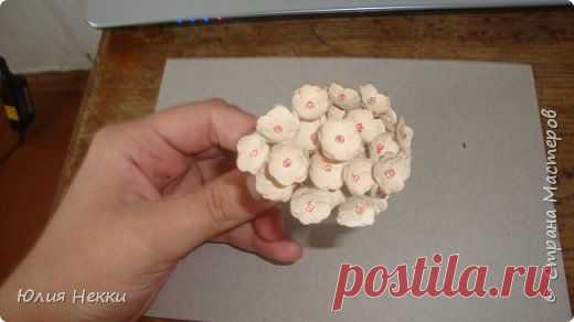 МК маленьких бумажных цветочков | Страна Мастеров