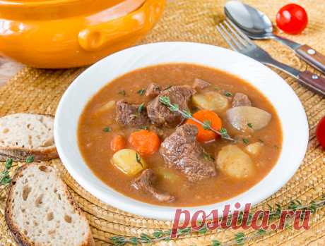 Сытное жаркое из говядины - Вкусный блог - рецепты под настроение