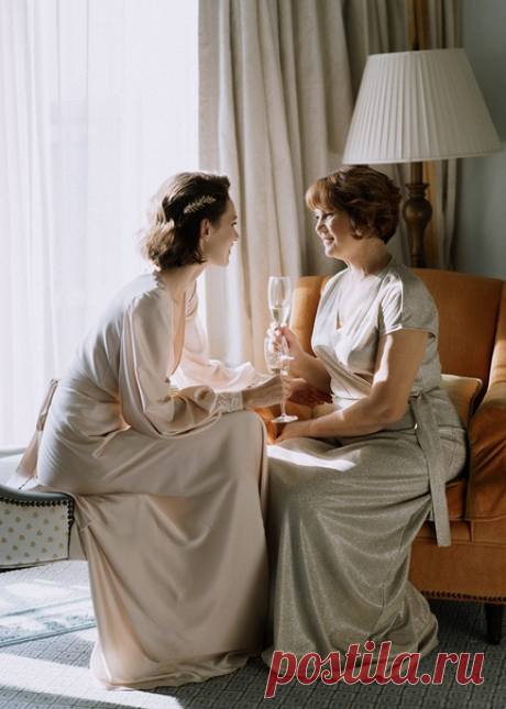 Утро невесты вместе с мамой ❤ #weddywood_music