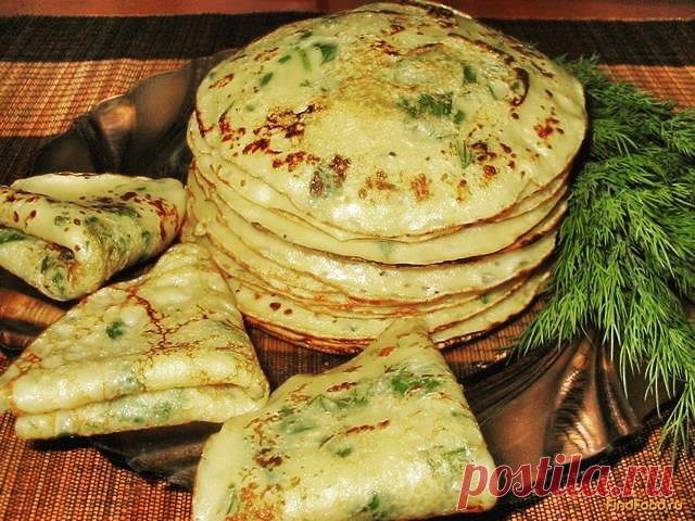 Правильные сырные блинчики