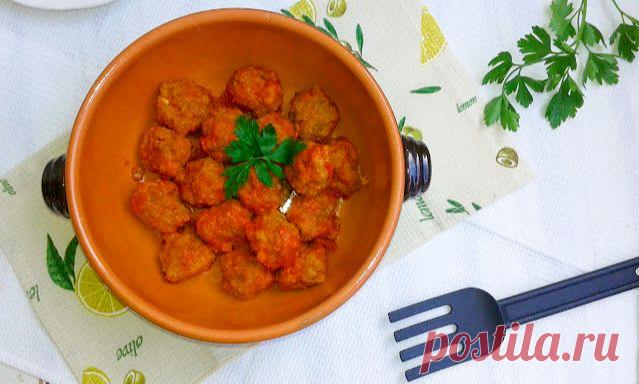 Італійські голубці: Гарбузяні фрикадельки в соусі (Polpette di zucca)