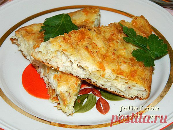 Лёгкая запеканка из куриной грудки