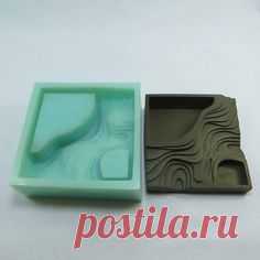 Reusable Silicone Mold Suitable for various uses such as: concrete, cement, resin, clay, pottery, plaster - Cute little geometric pot mould - Great to use for gifts for family and friends, or start your own home business - suitable for small plants such as succulents, or great to