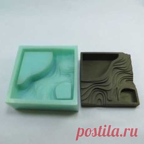 Reusable Silicone Mold Suitable for various uses such as: concrete, cement, resin, clay, pottery, plaster - Cute little geometric pot mould - Great to use for gifts for family and friends, or start your own home business - suitable for small plants such as succulents, or great to