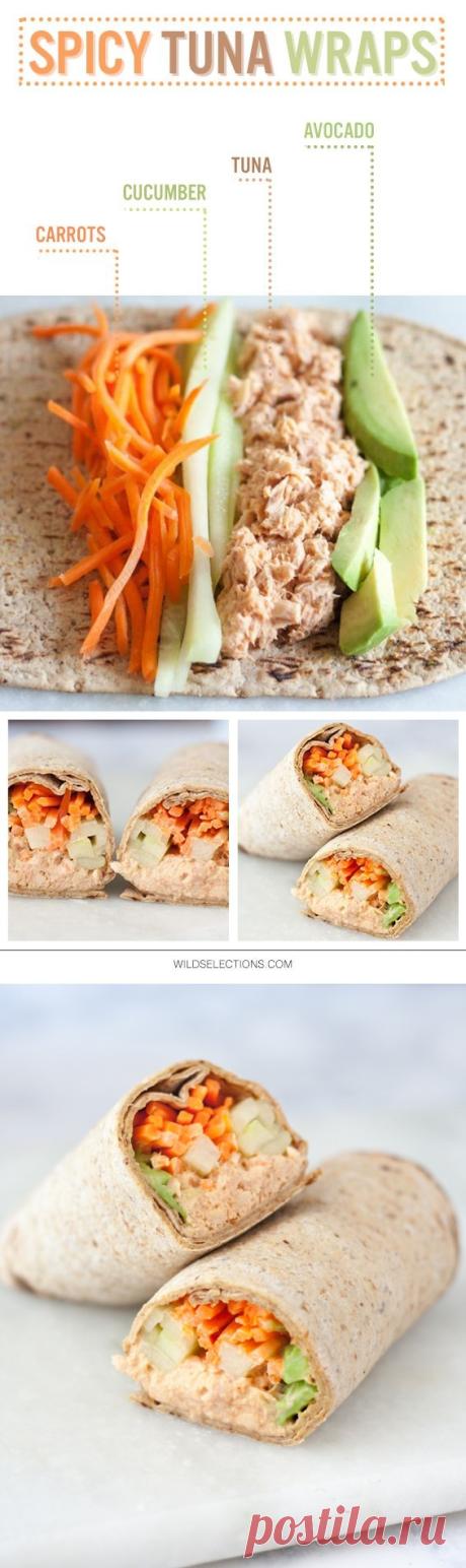 Spicy Tuna Wraps