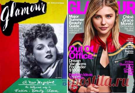 Обложки культовых журналов вчера и сегодня National Geographic, Esquire, Glamour эти бренды культовых журналов знакомы очень многим. Многие стали культовыми и очень просматриваемые на протяжении многих лет. Сегодня в эти новогодние праздники мы хотим напомнить некоторые из обложек таких журнальных историй. Многих знаменитостей на первой странице вы конечно узнаете. А вот BigPicture.ru хочет предложить сравнить как первые страницы журналов