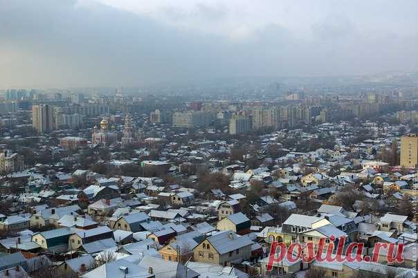 Саратов с Соколовой горы.