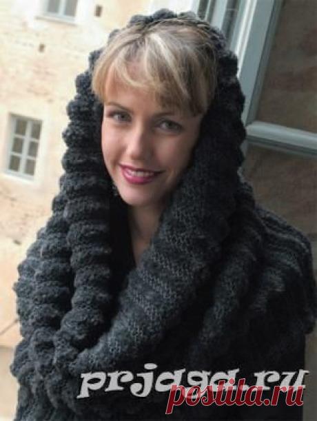 Снуд спицами от FDC Design Studio