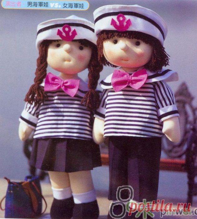 ТЫ МОРЯЧКА, Я МОРЯК...)))) СОШЬЕМ КУКОЛОК? ОЧЕНЬ СИМПАТИЧНАЯ ПАР - Блог. Галина Бабкова - Группы Мой Мир