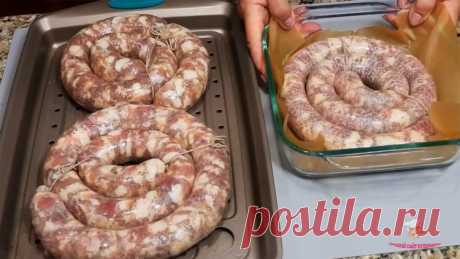 Как сделать вкусную домашнюю колбасу - Лучший сайт кулинарии