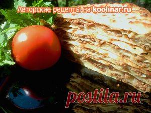 Китайские лепешки с мясом (Rou bing