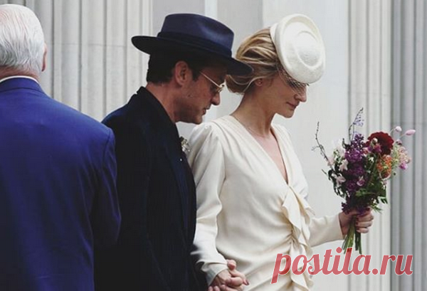 Джуд Лоу втайне женился на страшненькой подруге . Милая Я