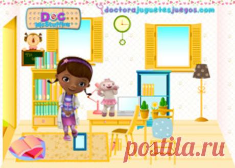 DoctoraJuguetesJuegos.com - Juego: Habitación Doctora Juguetes - Minijuegos de Doc Juguetes Disney Jugar Gratis Online
