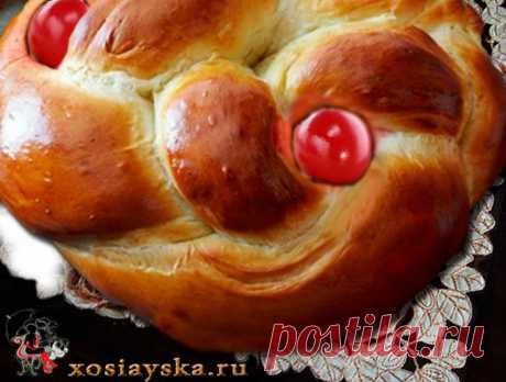 Греческий пасхальный хлет | Сударушка успешная и современная
