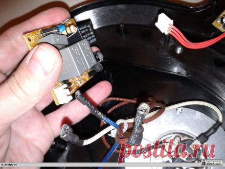 Снятая плата питания. Ремонт пароварки своими руками: пошаговый мастер-класс