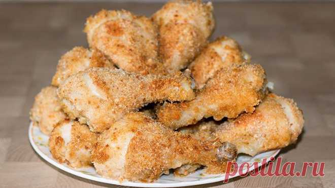 Куриные ножки с хрустящей корочкой - Простые рецепты Овкусе.ру
